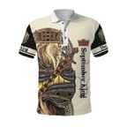 September Black King Lion  3D All Over Printed Unisex Shirts