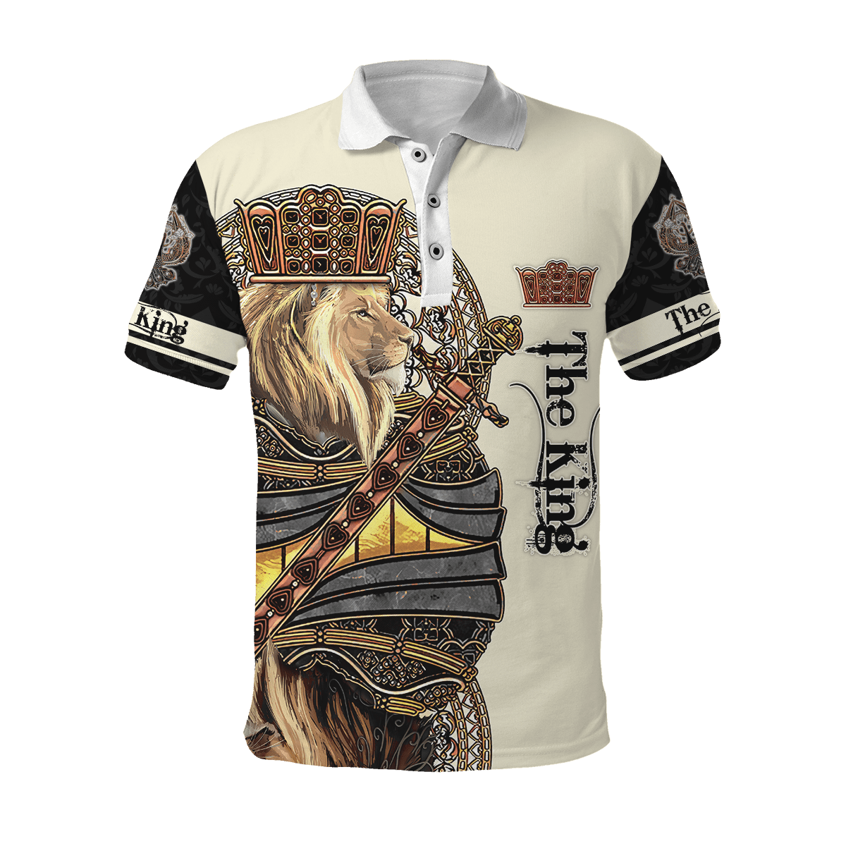 King Lion 3D All Over Printed Unisex Shirts