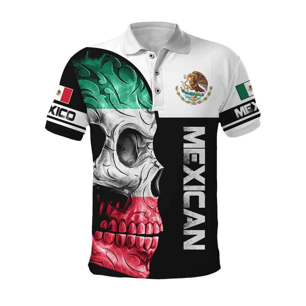 Mexican Skull 3D All Over Printed Shirts For Men and Women DQB10102001