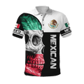 Mexican Skull 3D All Over Printed Shirts For Men and Women DQB10102001