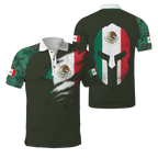 Mexican Coat Of Arm 3D All Over Printed Shirts DQB10142002
