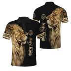 Custom Name July King Lion  3D All Over Printed Unisex Shirts