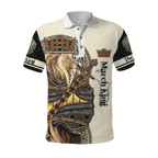 March Black King Lion  3D All Over Printed  Unisex Shirts