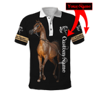 Arabian Horse Custom Name 3D All Over Printed Shirts DQB10072001