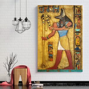 Ancient Egypt Poster Vertical 3D Printed