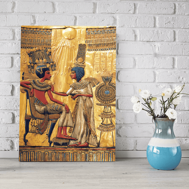 Ancient Egypt Poster Vertical 3D Printed