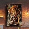 Jesus Christian Lion Child Of God Poster Vertical 3D Printed