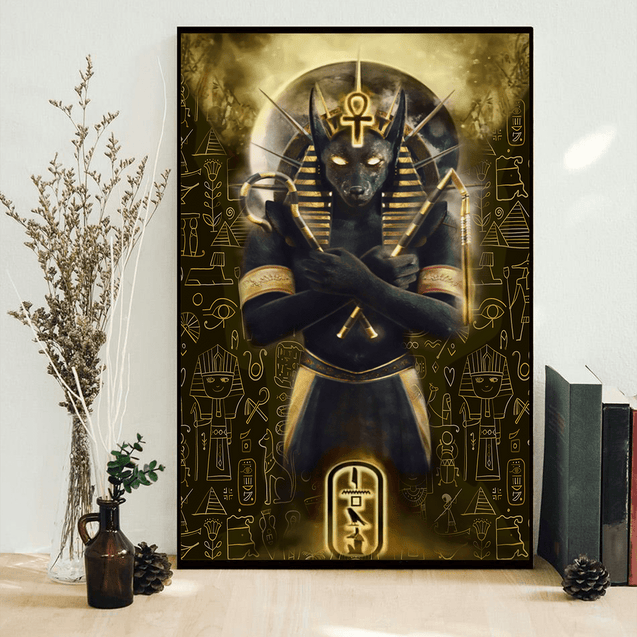 Ancient Egypt Poster Vertical 3D Printed