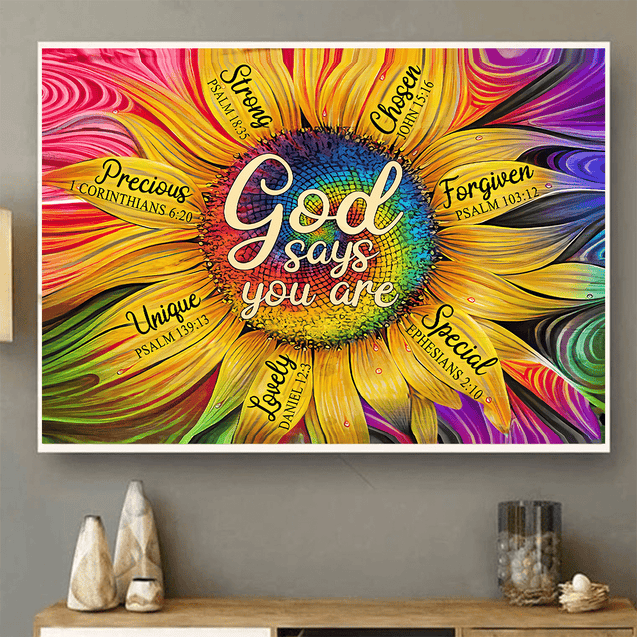 Jesus-Daisy God Say You Are Poster Horizontal DA20052102