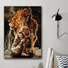 Jesus Christian Lion Child Of God Poster Vertical 3D Printed