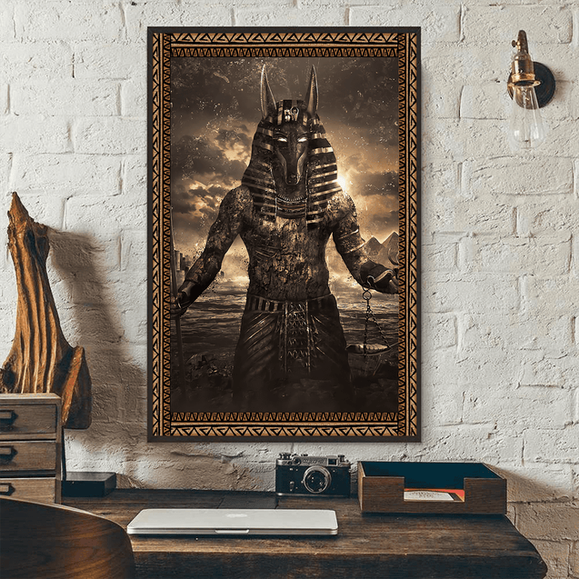 Ancient Egypt Poster Vertical 3D Printed