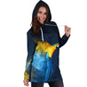 All Over Printed Parrots Hoodie Dress H1157B-Apparel-HbArts-Hoodie Dress-S-Vibe Cosy™