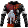 Beautiful Horse 3D All Over Printed shirt for Men and Women Pi040103-Apparel-TA-Hoodie-S-Vibe Cosy™