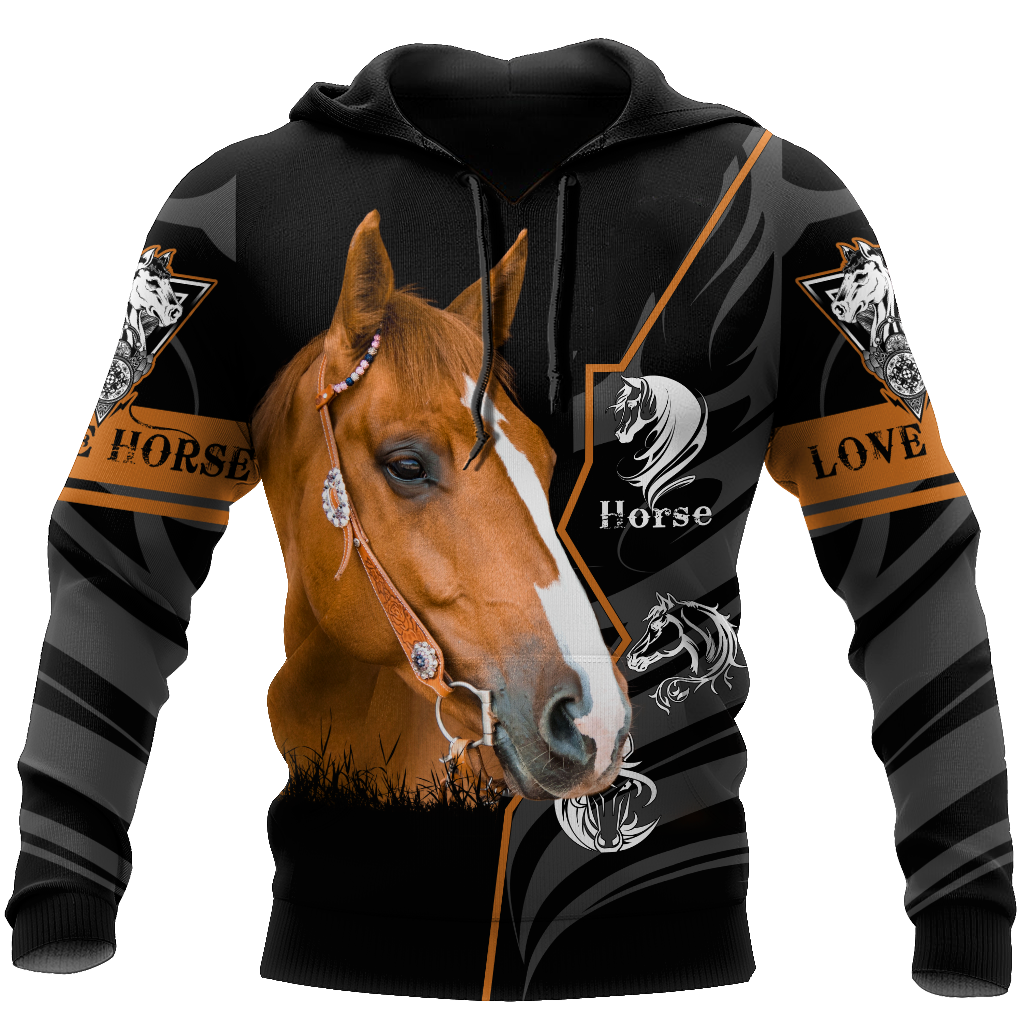 Beautiful Horse 3D All Over Printed shirt for Men and Women Pi040106 - Amaze Style™-Apparel