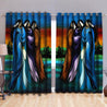 Native American Pow Wow Blackout Thermal Grommet Window Curtains Pi160501-Curtains-MP-52'' x 63''-Vibe Cosy™