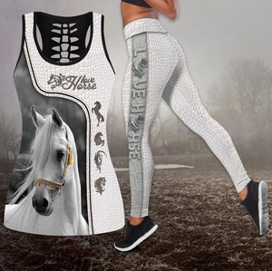 Horse Passion Combo Legging + Tank by SUN Pi190426-Apparel-SUN-S-S-Vibe Cosy™