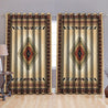 Native American Pattern Blackout Thermal Grommet Window Curtains Pi30052019-Curtains-MP-52'' x 63''-Vibe Cosy™