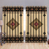 Native American Pattern Blackout Thermal Grommet Window Curtains Pi30052025-Curtains-MP-52'' x 63''-Vibe Cosy™