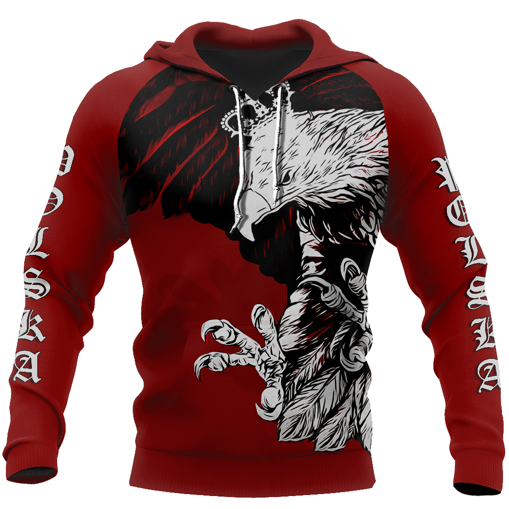 Polish Eagle Hoodie HC1703-Apparel-Huyencass-Hoodie-S-Vibe Cosy™