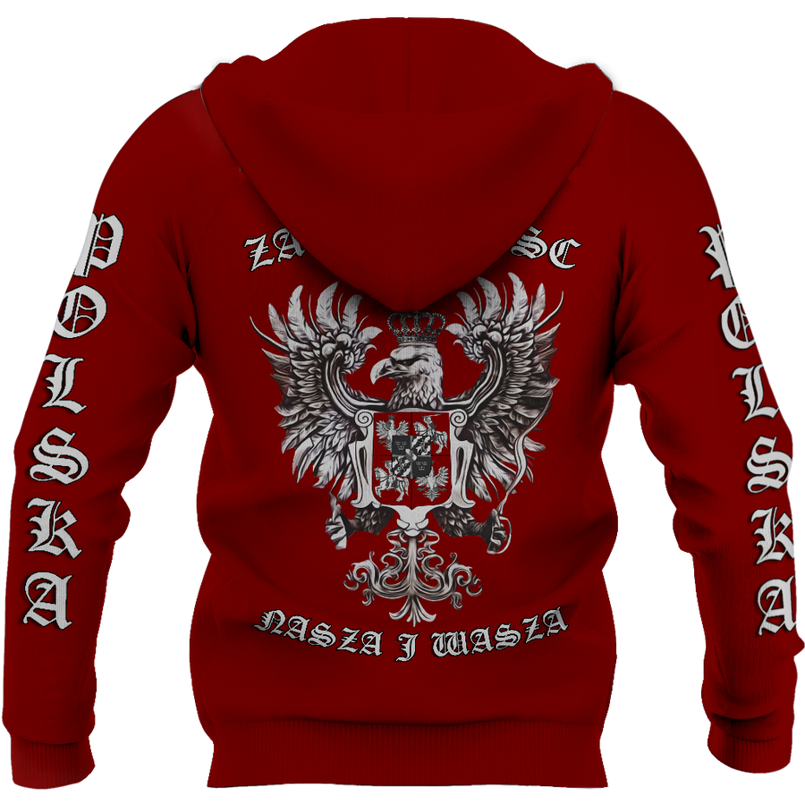 Polish Eagle Hoodie HC1703-Apparel-Huyencass-Hoodie-S-Vibe Cosy™