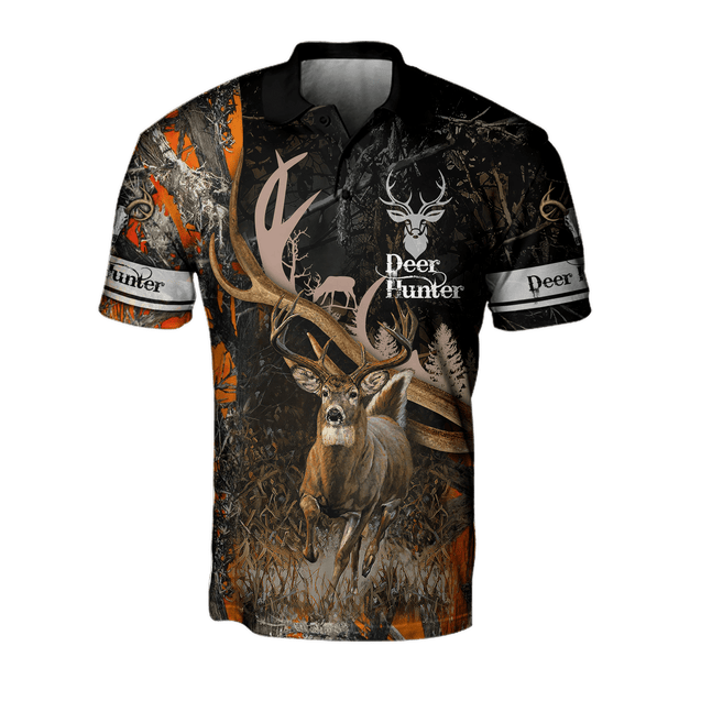 Premium Hunting Deer Black Camo Unisex Shirts Pi16102005