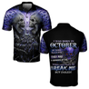 October Guy Skull 3D All Over Printed Shirts Pi24102010ST