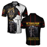 October Man A Child Of God A Man Of Faith A Warrior Of Christ 3D All Over Printed Shirts For Men and Women TA09202001S10