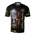 October Spartan Lion Warrior 3D All Over Printed Unisex Shirts