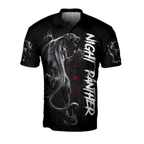 Night Panther 3D All Over Printed Shirt for Men and Women