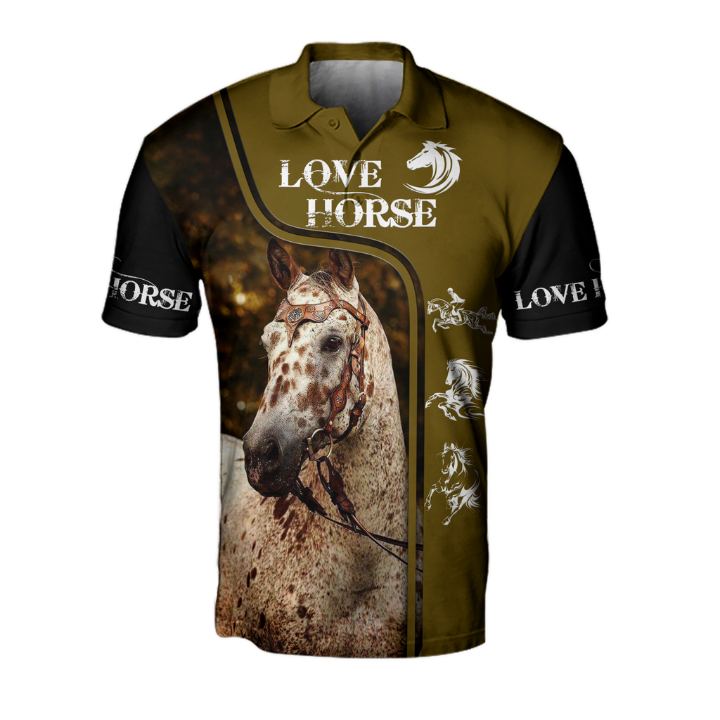 Love Horse 3D All Over Printed Shirts For Men and Women Pi112051