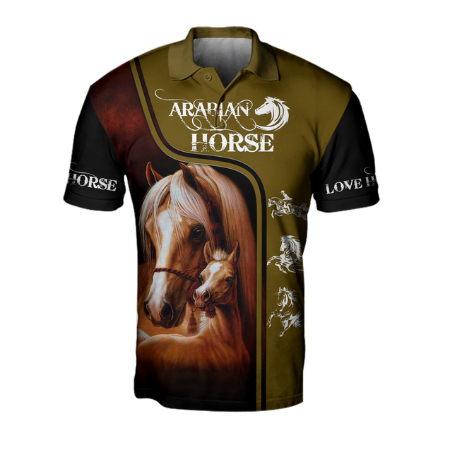 Arabian Horse 3D All Over Printed Shirts Pi12102004