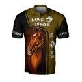 Love Horse 3D All Over Printed Shirts For Men and Women Pi112052