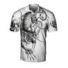 White Tiger Tattoo 3D All Over Printed  Unisex Shirts