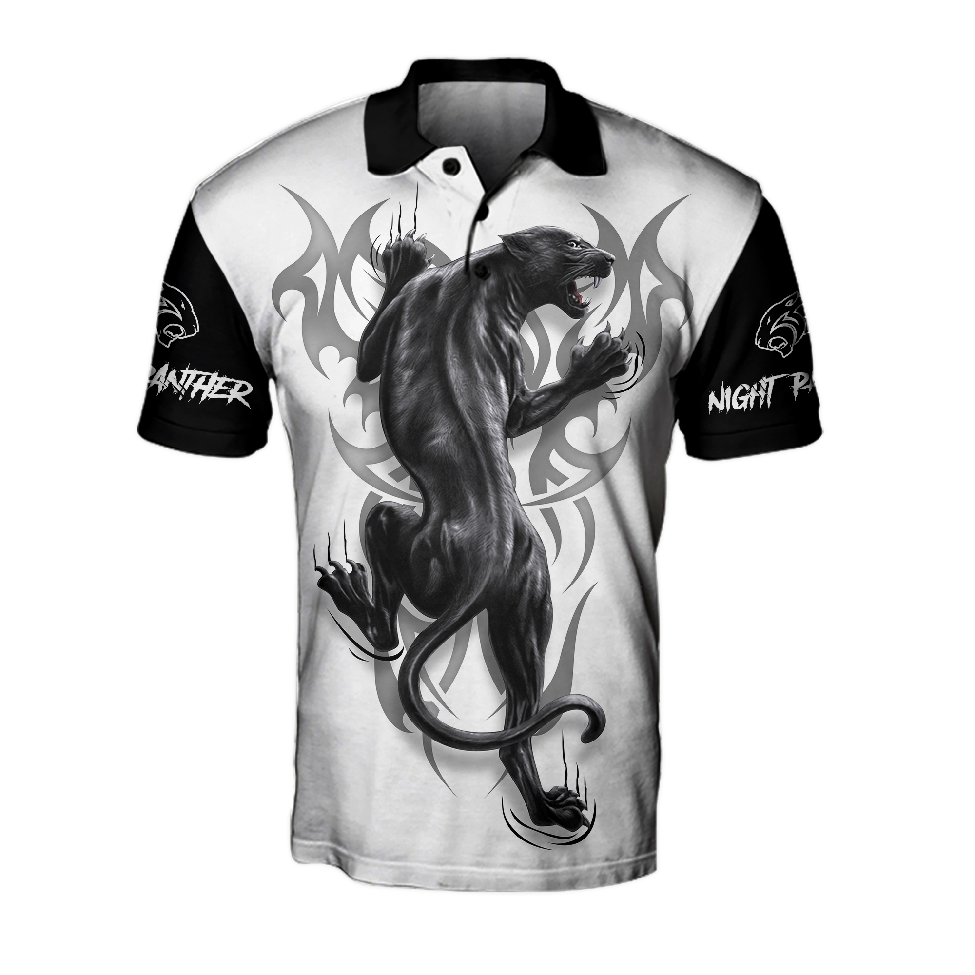 Panther 3D All Over Printed Shirt for Men and Women