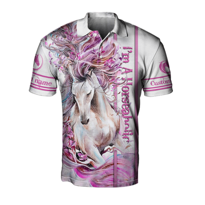 Horse Custom Name 3D All Over Printed Shirts For Men and Women Pi03102001