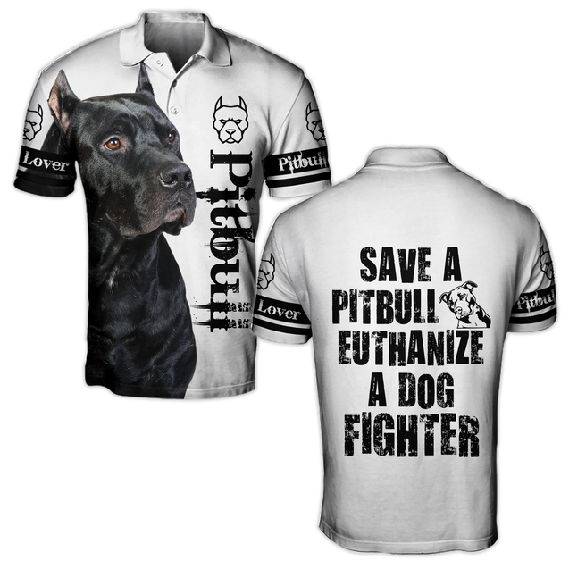 Save the Pit Bull Terrier Unisex Shirts Pi09102002