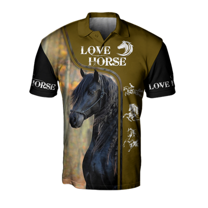 Love Horse 3D All Over Printed Shirts For Men and Women Pi112050