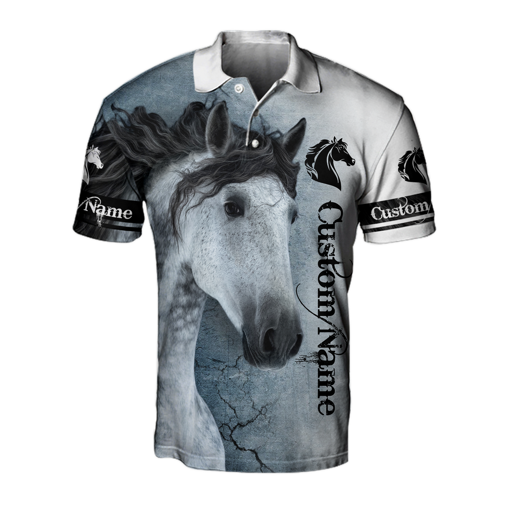 Horse Custome Name 3D All Over Printed Shirts Pi06102001