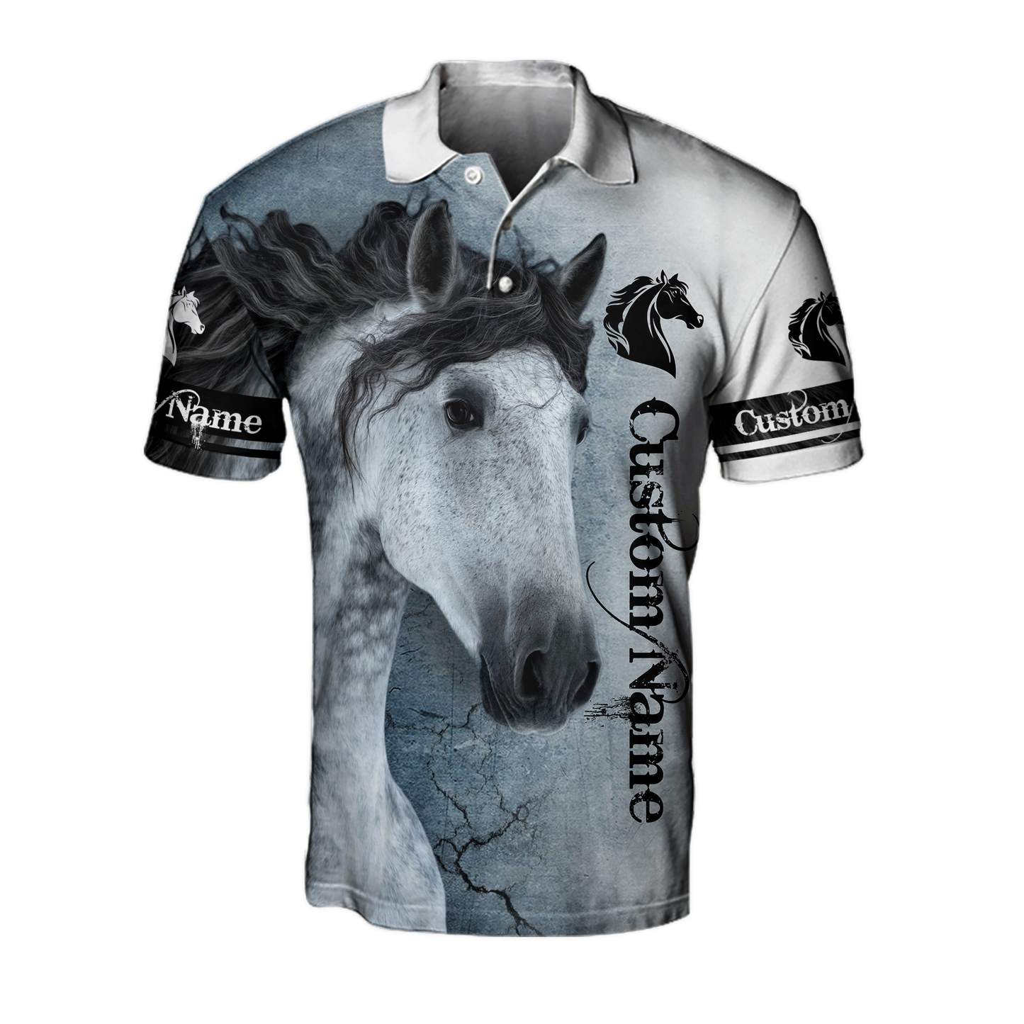 Horse Custome Name 3D All Over Printed Shirts Pi06102001