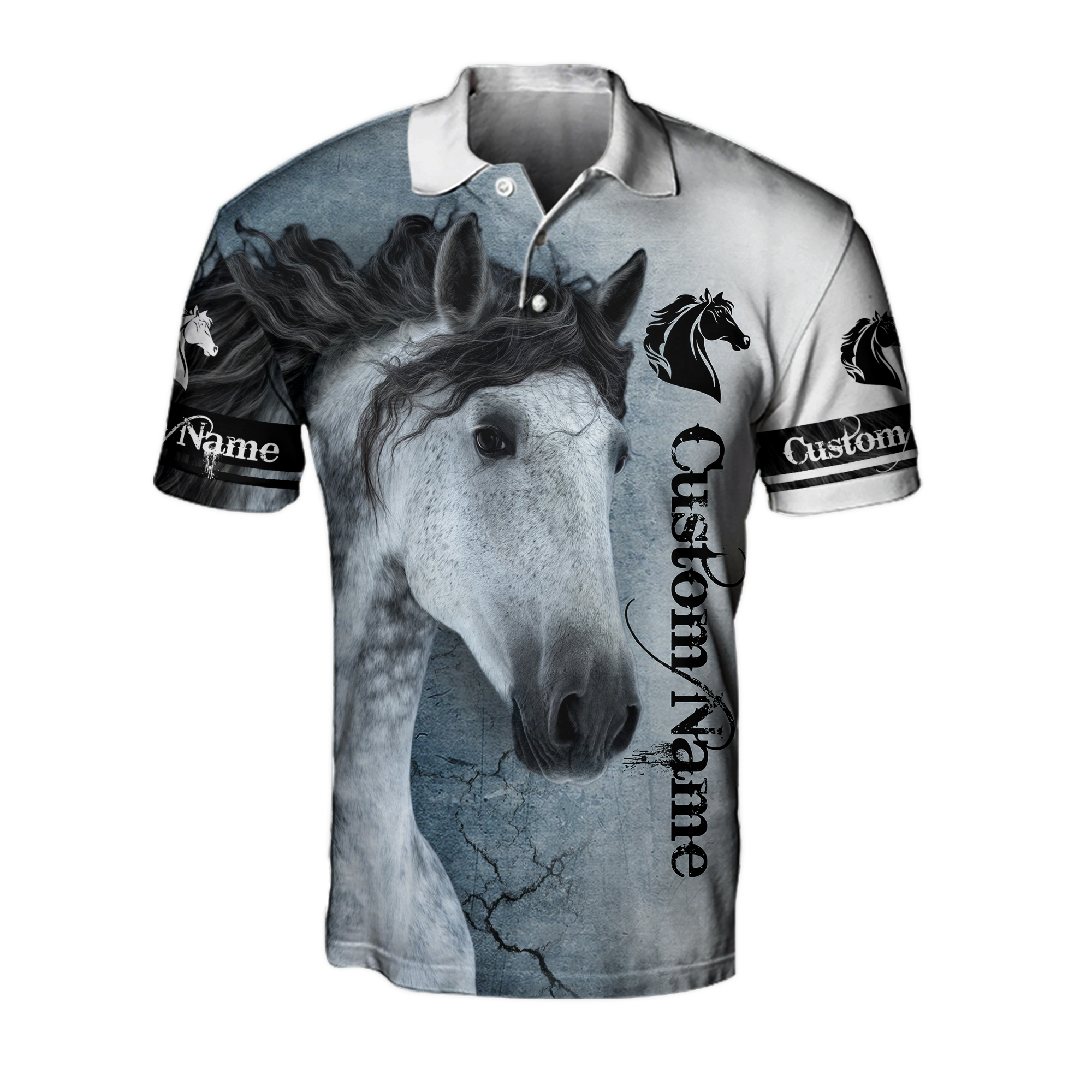 Horse Custome Name 3D All Over Printed Shirts Pi06102001