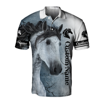 Horse Custome Name 3D All Over Printed Shirts Pi06102001
