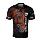 Horse Custom Name 3D All Over Printed Shirts For Men and Women TA09232001S