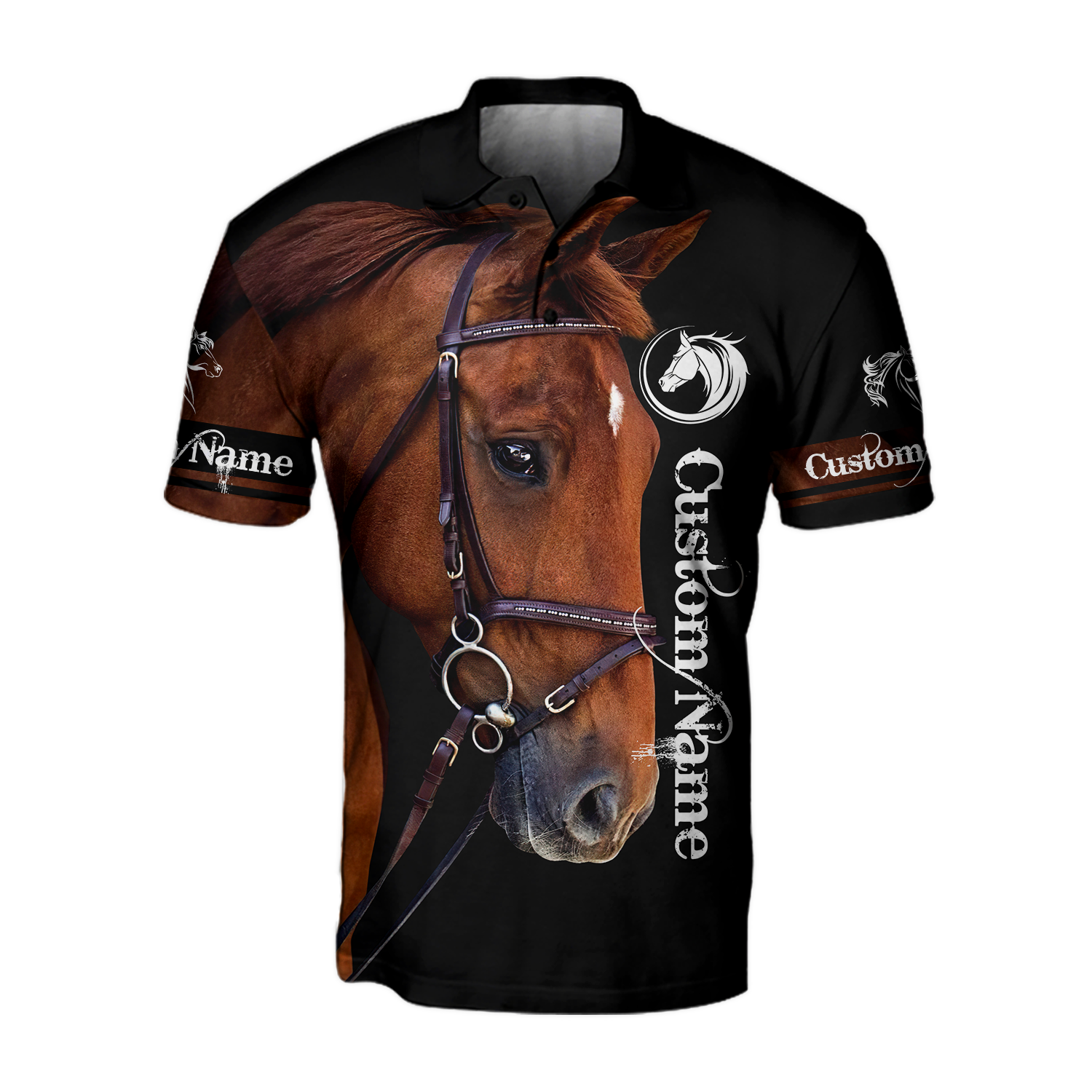 Horse Custom Name 3D All Over Printed Shirts For Men and Women TA09232001S