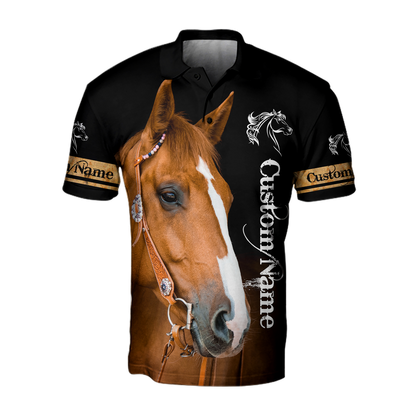Horse Custom Name 3D All Over Printed Shirts For Men and Women TA09282001