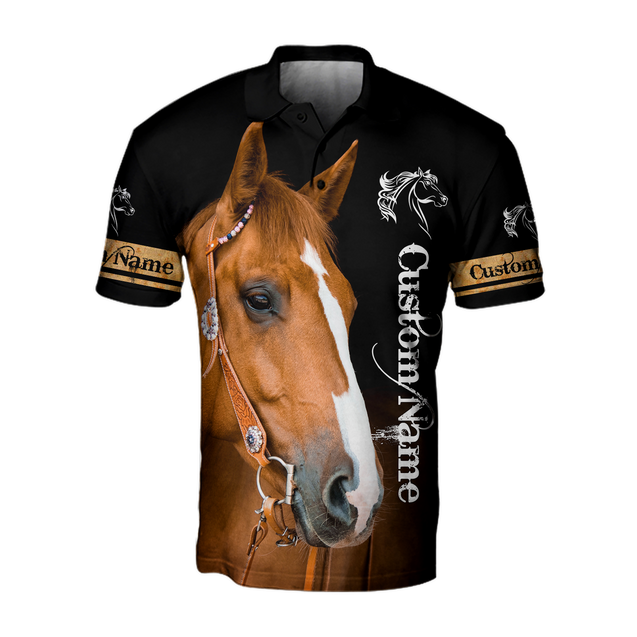 Horse Custom Name 3D All Over Printed Shirts For Men and Women TA09282001