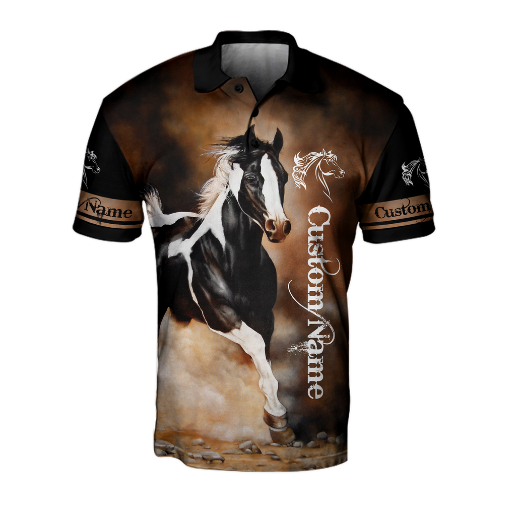 Love Horse Custom Name 3D All Over Printed Shirts TA10032001