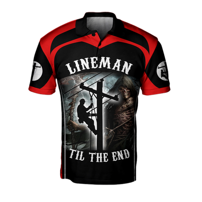 Premium Unisex All Over Printed Lineman Shirts MEI