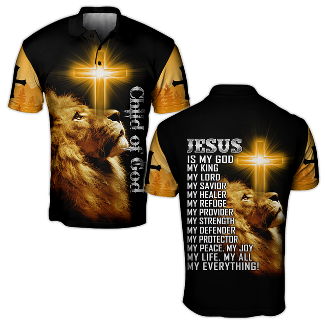 Child Of God  3D All Over Printed Shirts For Men and Women Pi15102003S