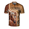 Personalized Love Horse  3D All Over Printed Unisex Shirts Pi112038