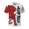 Night Tiger Polo 3D All Over Printed Shirt for Men and Women